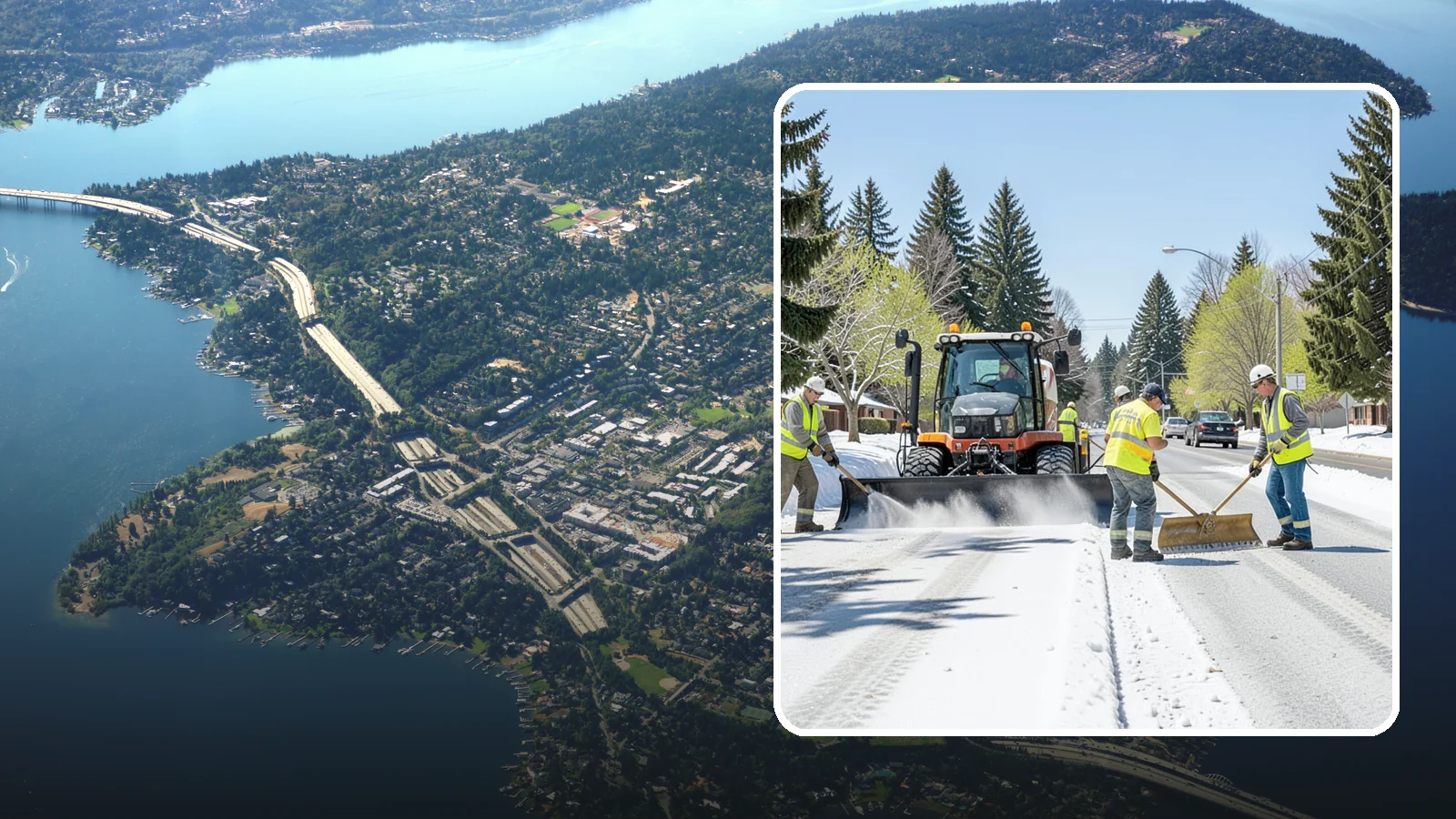 Winter Standby Services in Mercer Island, King County, WA - On-call standby crews and equipment ready to deploy the moment a winter event hits your jurisdiction.