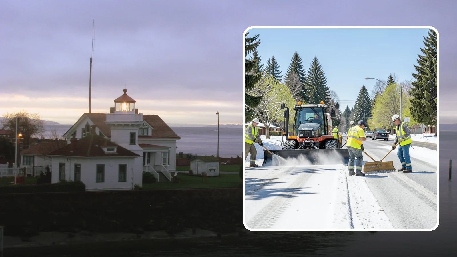 Winter Standby Services in Mukilteo, Snohomish County, WA - On-call standby crews and equipment ready to deploy the moment a winter event hits your jurisdiction.