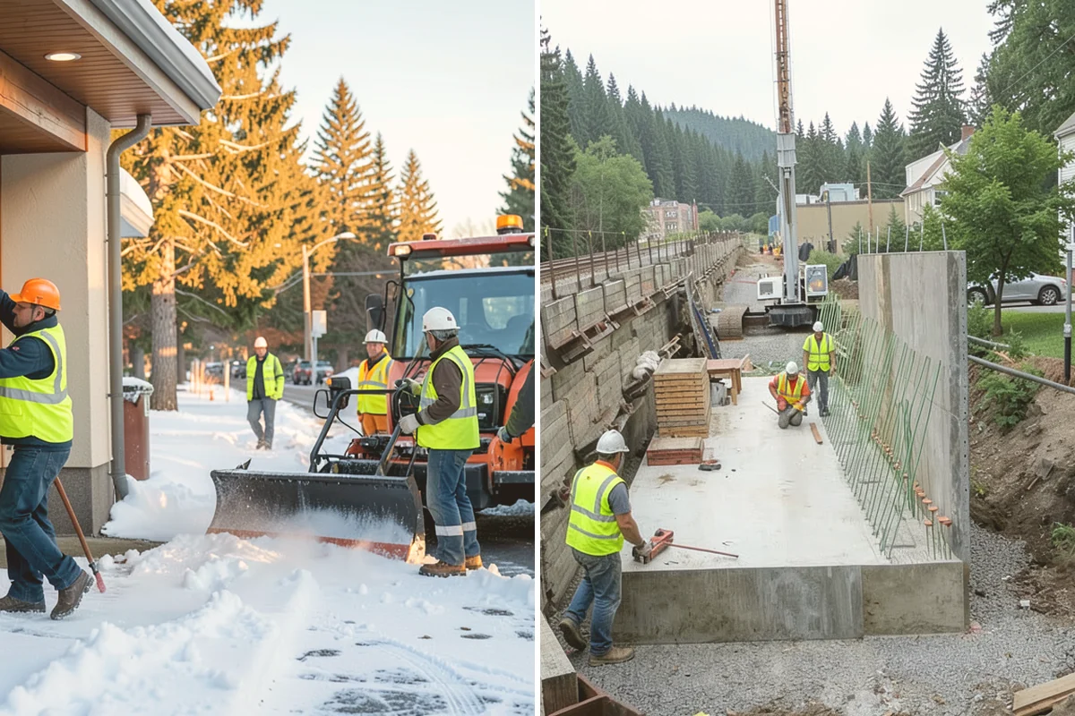 Winter Standby Services in Newcastle, King County, WA - Establish a seasonal standby agreement and priorities