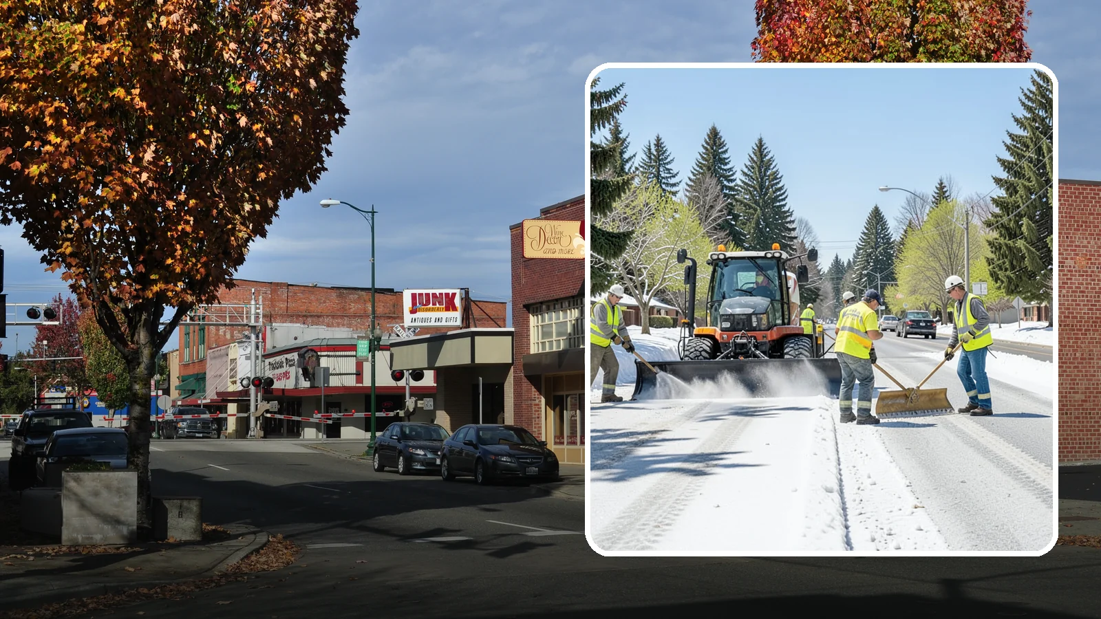 Winter Standby Services in Puyallup, Pierce County, WA - On-call standby crews and equipment ready to deploy the moment a winter event hits your jurisdiction.