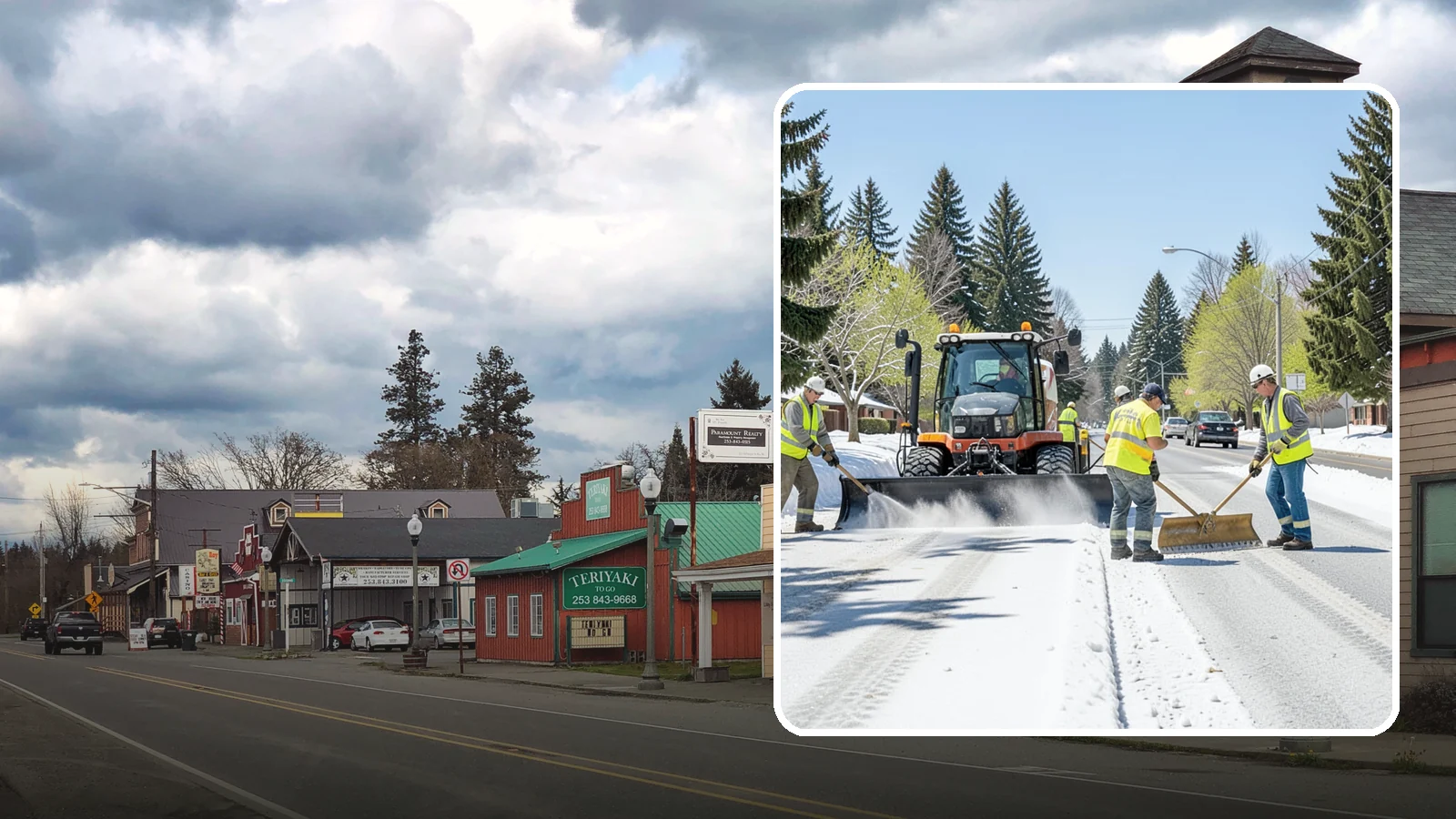Winter Standby Services in Roy, Pierce County, WA - On-call standby crews and equipment ready to deploy the moment a winter event hits your jurisdiction.