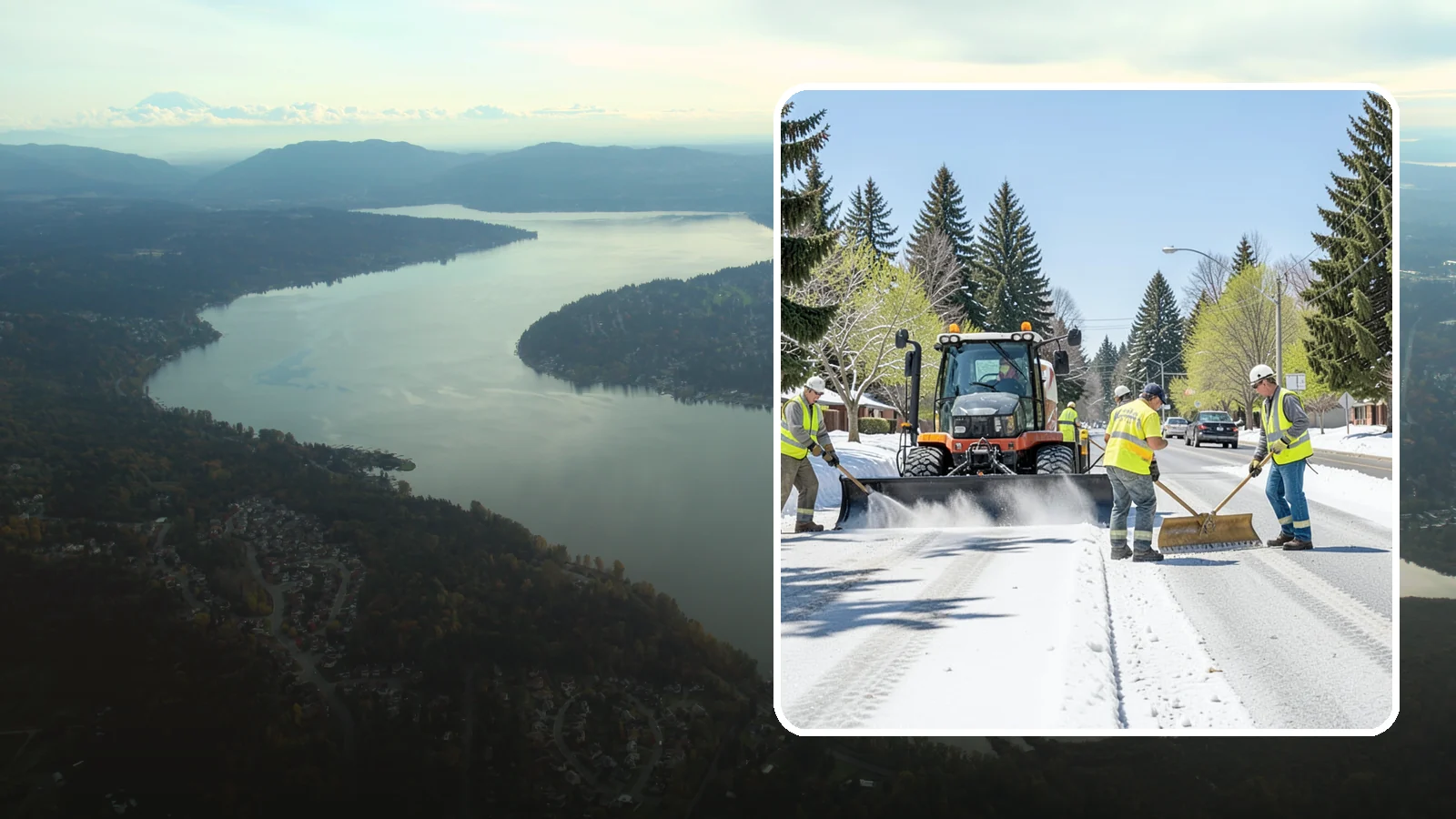 Winter Standby Services in Sammamish, King County, WA - On-call standby crews and equipment ready to deploy the moment a winter event hits your jurisdiction.