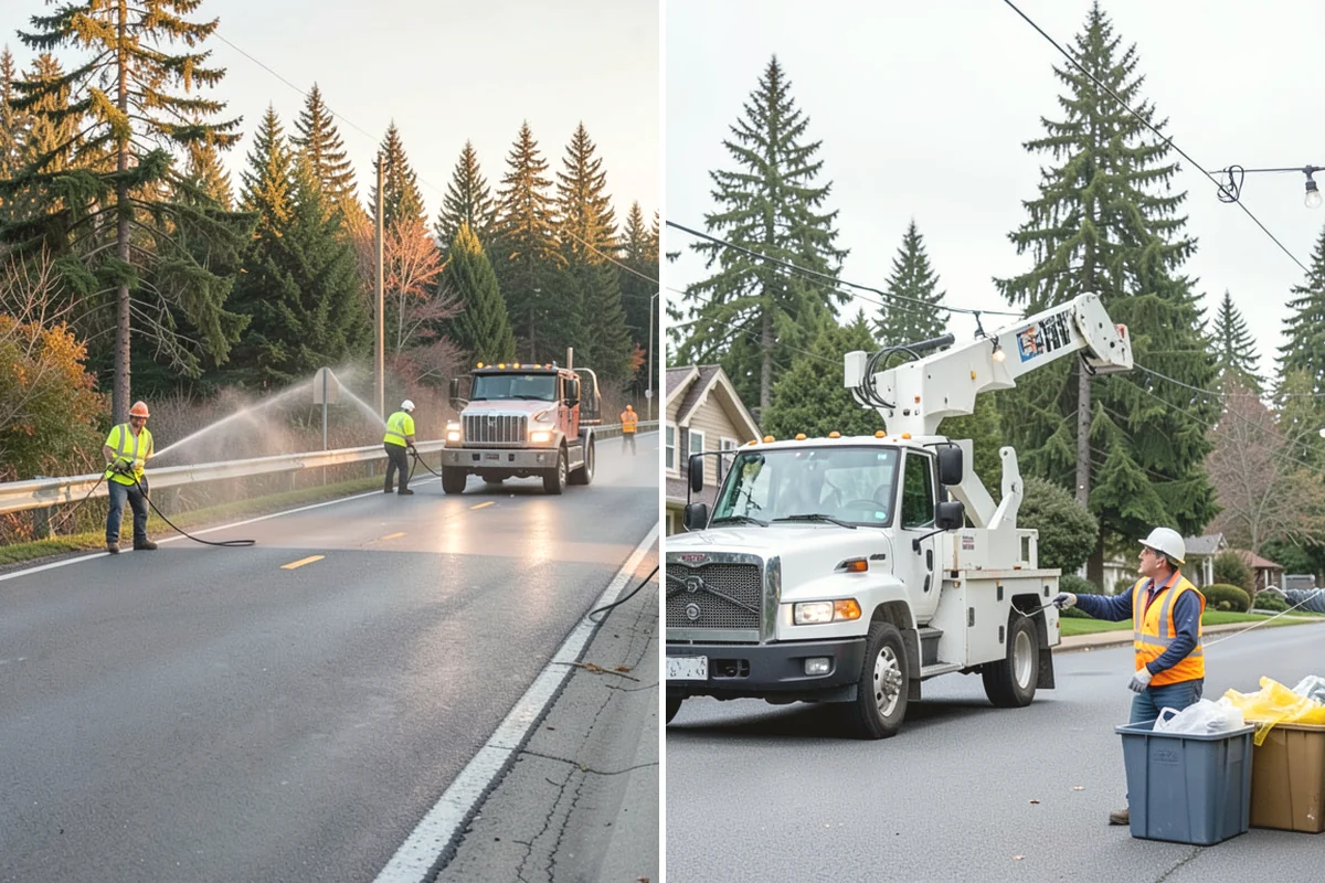 Winter Standby Services in Steilacoom, Pierce County, WA - Establish a seasonal standby agreement and priorities