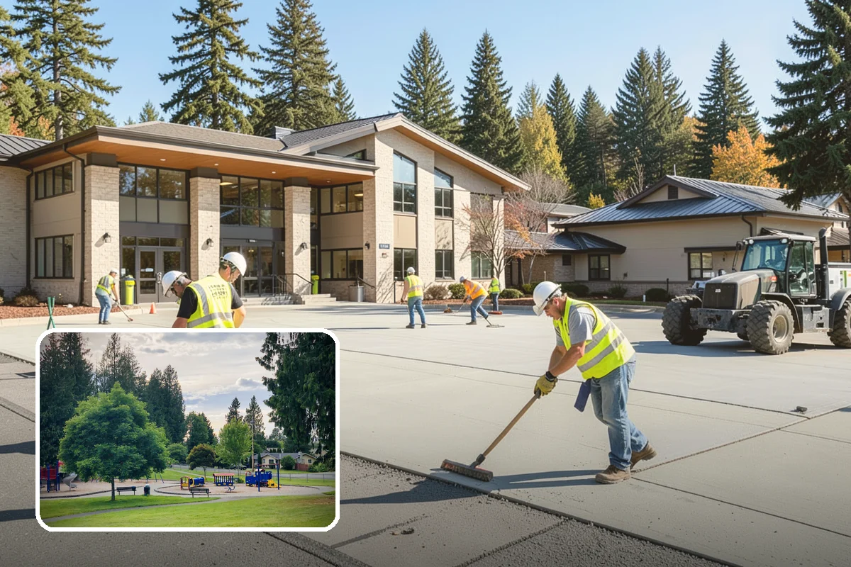 Winter Storm Response in Bonney Lake, Pierce County, WA - Unifies plowing, deicing, sanding, hauling, and cleanup