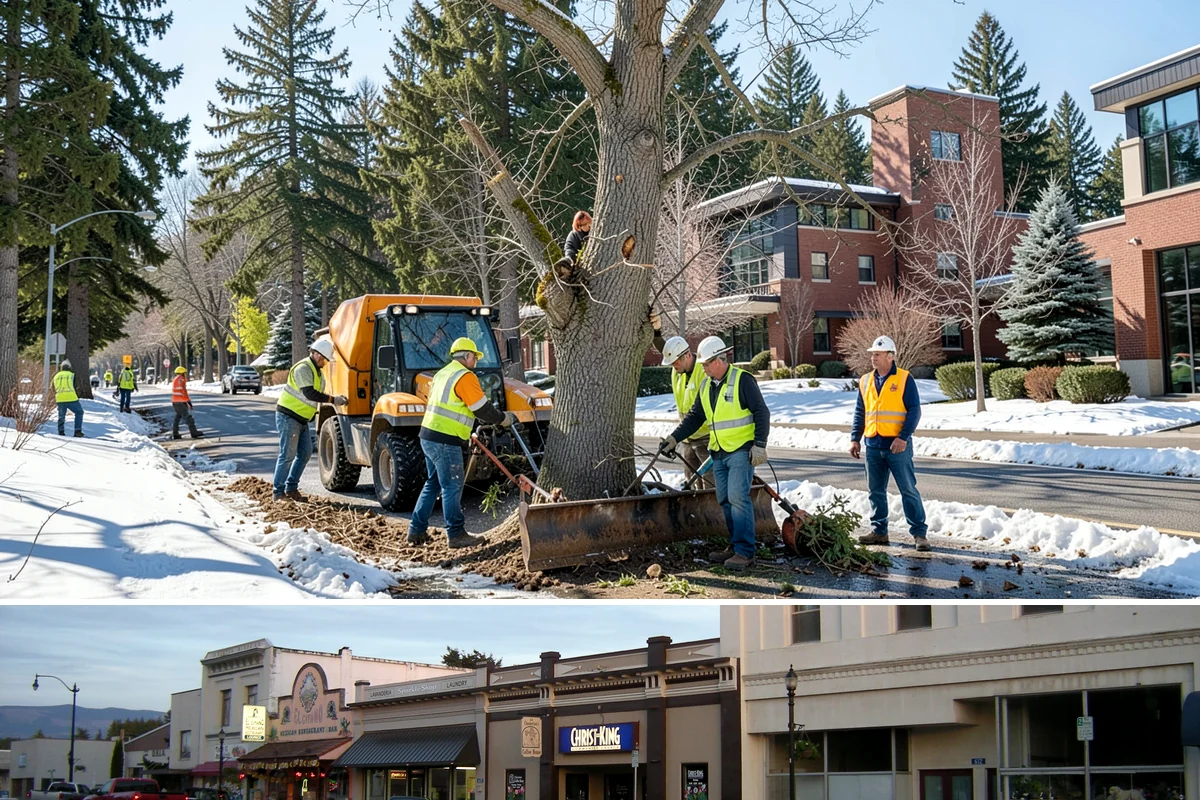 Winter Storm Response in Burlington, Skagit County, WA - Full winter storm response is maintained on standby through the winter season, activated for significant events from late fall...
