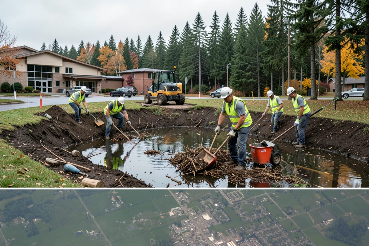 Winter Storm Response in Enumclaw, King County, WA - Full winter storm response is maintained on standby through the winter season, activated for significant events from late fall...