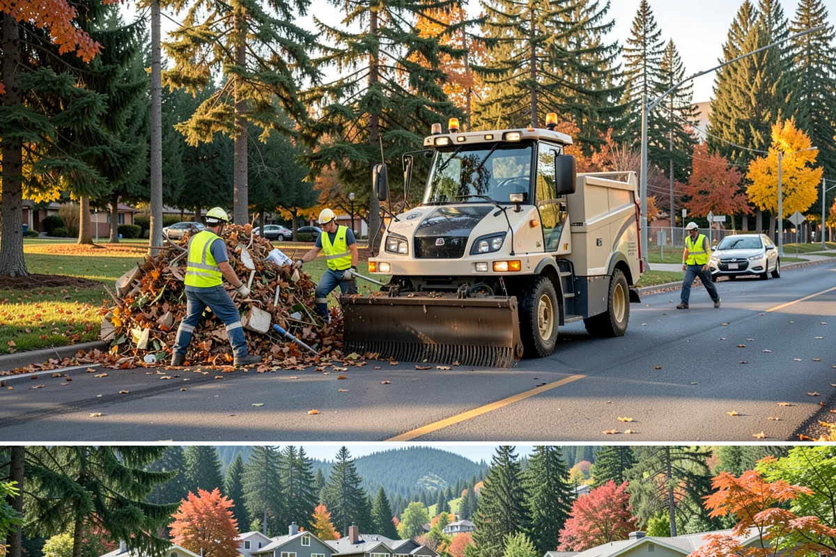 Winter Storm Response in Fircrest, Pierce County, WA - Full winter storm response is maintained on standby through the winter season, activated for significant events from late fall...