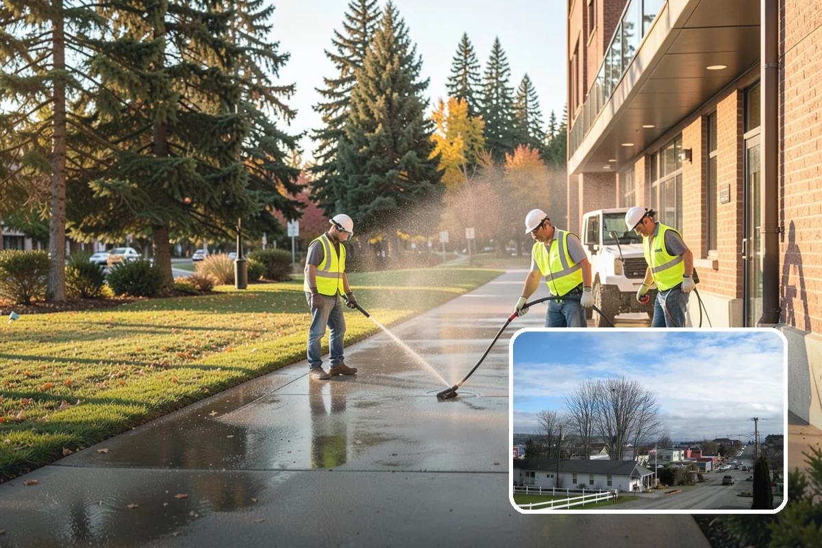 Winter Storm Response in Langley, Island County, WA - Unifies plowing, deicing, sanding, hauling, and cleanup