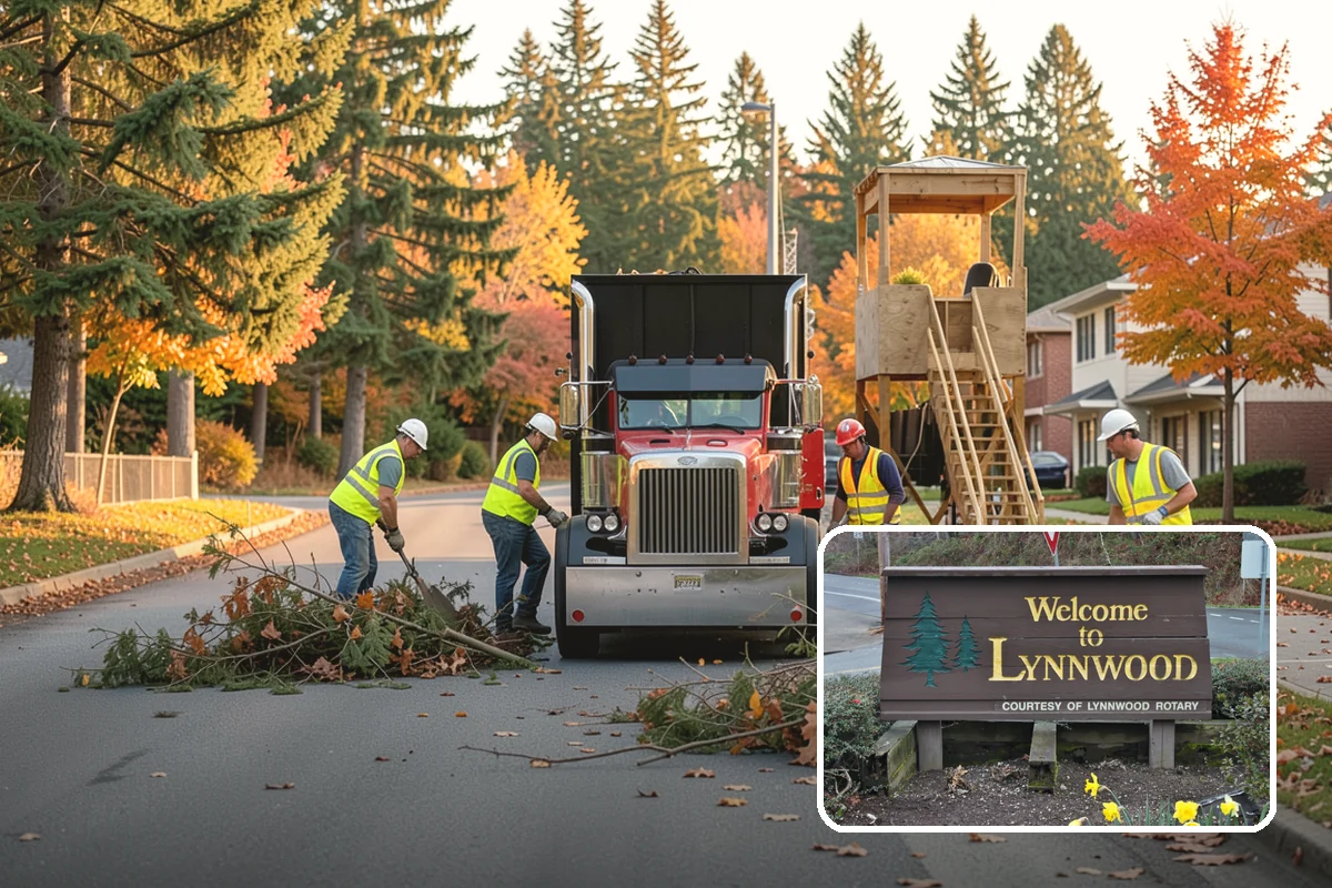 Winter Storm Response in Lynnwood, Snohomish County, WA - Unifies plowing, deicing, sanding, hauling, and cleanup