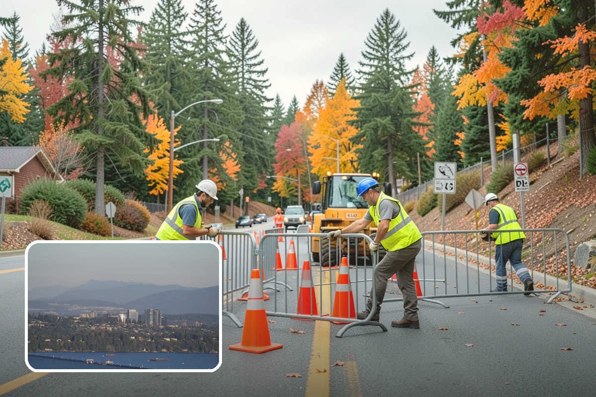 Winter Storm Response in Medina, King County, WA - Unifies plowing, deicing, sanding, hauling, and cleanup