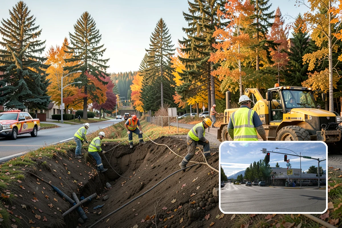 Winter Storm Response in North Bend, King County, WA - Unifies plowing, deicing, sanding, hauling, and cleanup