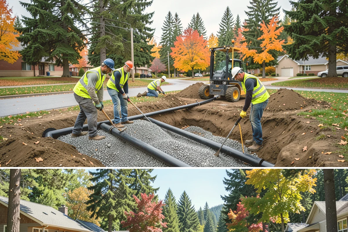 Winter Storm Response in Orting, Pierce County, WA - Full winter storm response is maintained on standby through the winter season, activated for significant events from late fall...