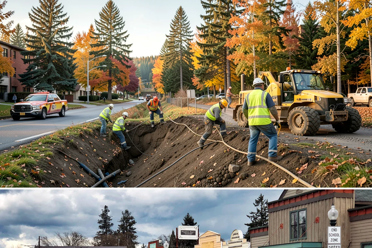Winter Storm Response in Roy, Pierce County, WA - Full winter storm response is maintained on standby through the winter season, activated for significant events from late fall...