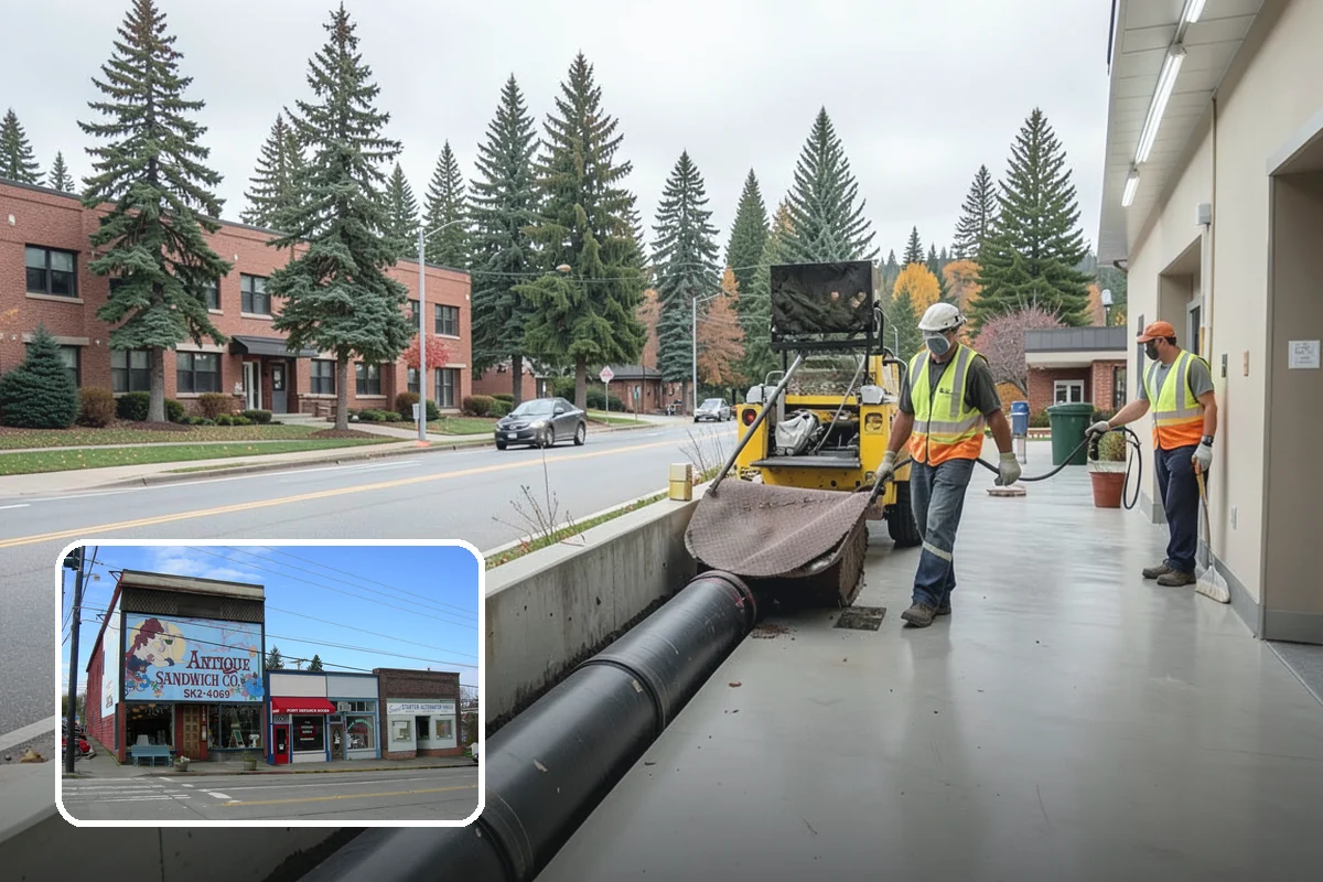 Winter Storm Response in Ruston, Pierce County, WA - Unifies plowing, deicing, sanding, hauling, and cleanup