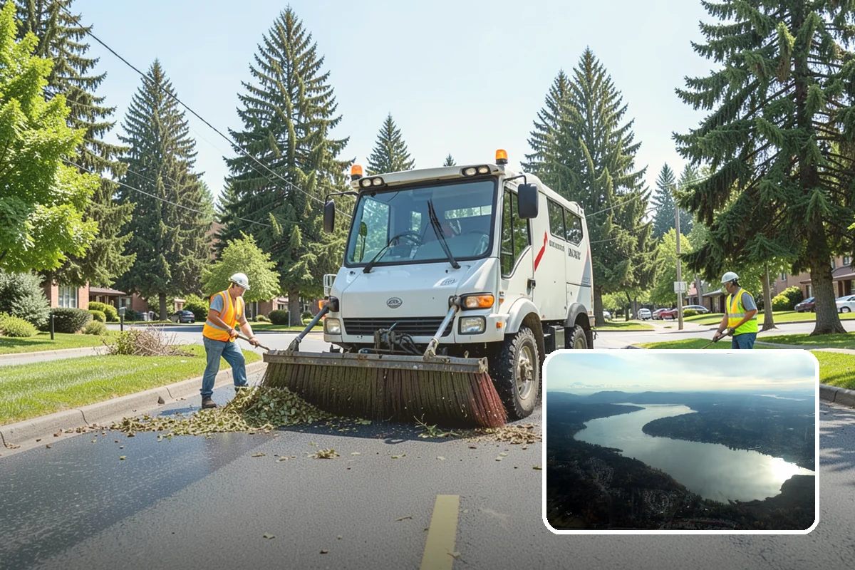 Winter Storm Response in Sammamish, King County, WA - Unifies plowing, deicing, sanding, hauling, and cleanup