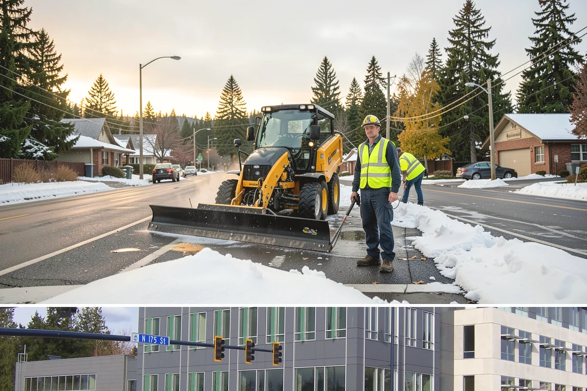 Winter Storm Response in Shoreline, King County, WA - Full winter storm response is maintained on standby through the winter season, activated for significant events from late fall...