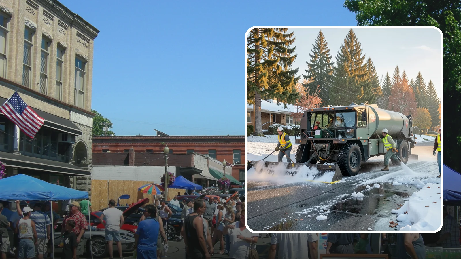 Winter Storm Response in Snohomish, Snohomish County, WA - Coordinated, full-scope winter storm response combining plowing, deicing, sanding, and cleanup under one plan.