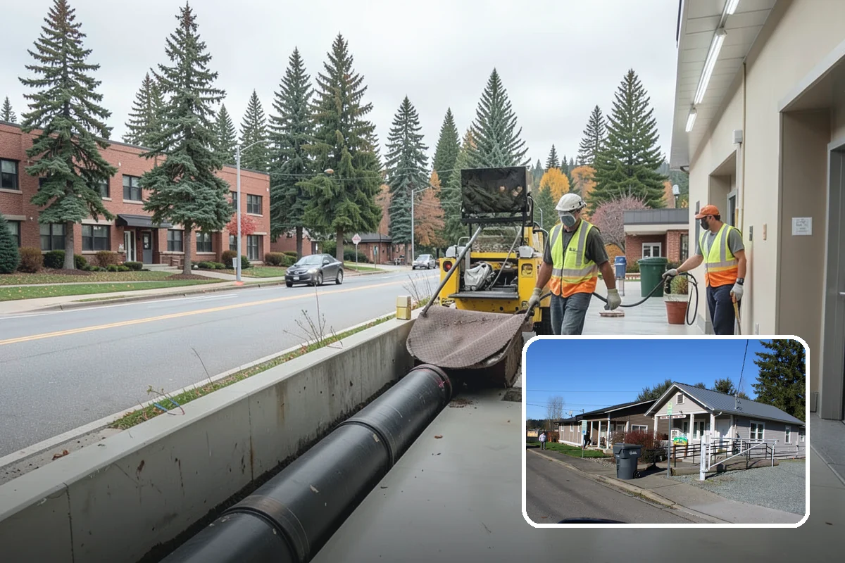Winter Storm Response in South Prairie, Pierce County, WA - Unifies plowing, deicing, sanding, hauling, and cleanup