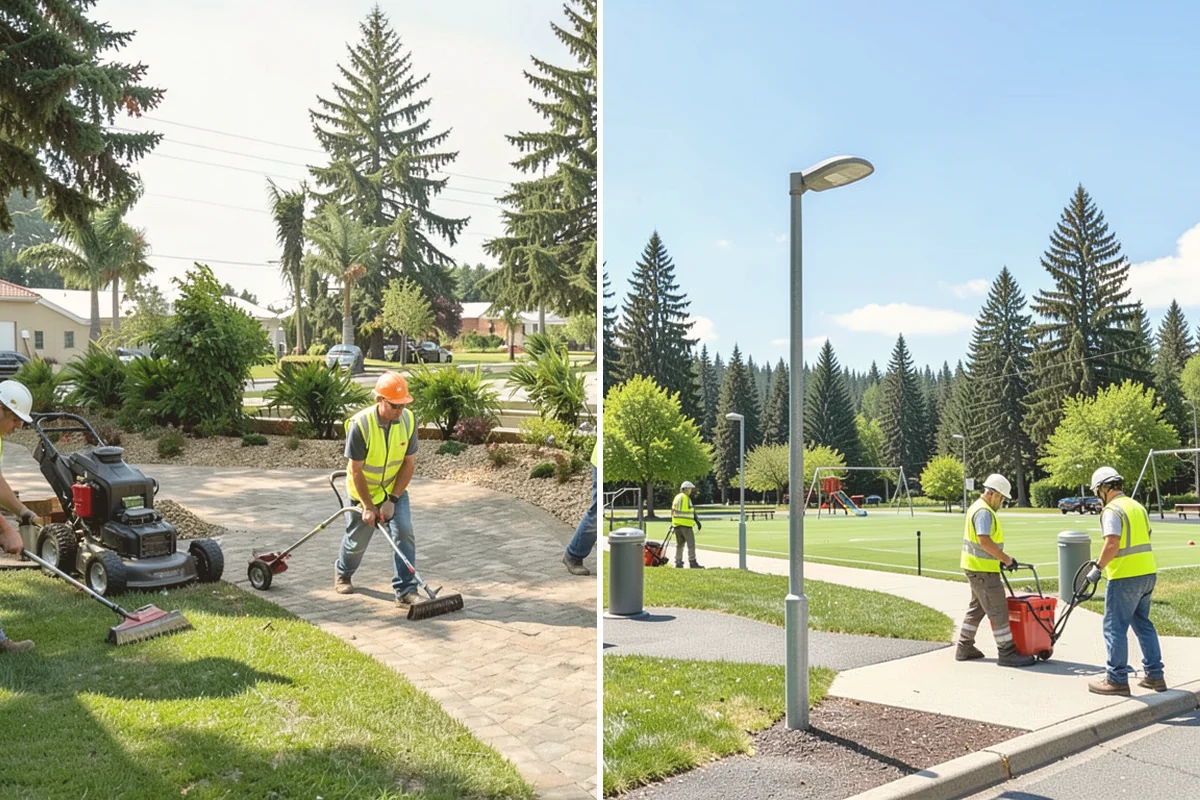 Wood Chipper Services in Algona, King County, WA - Stage brush at an accessible collection point