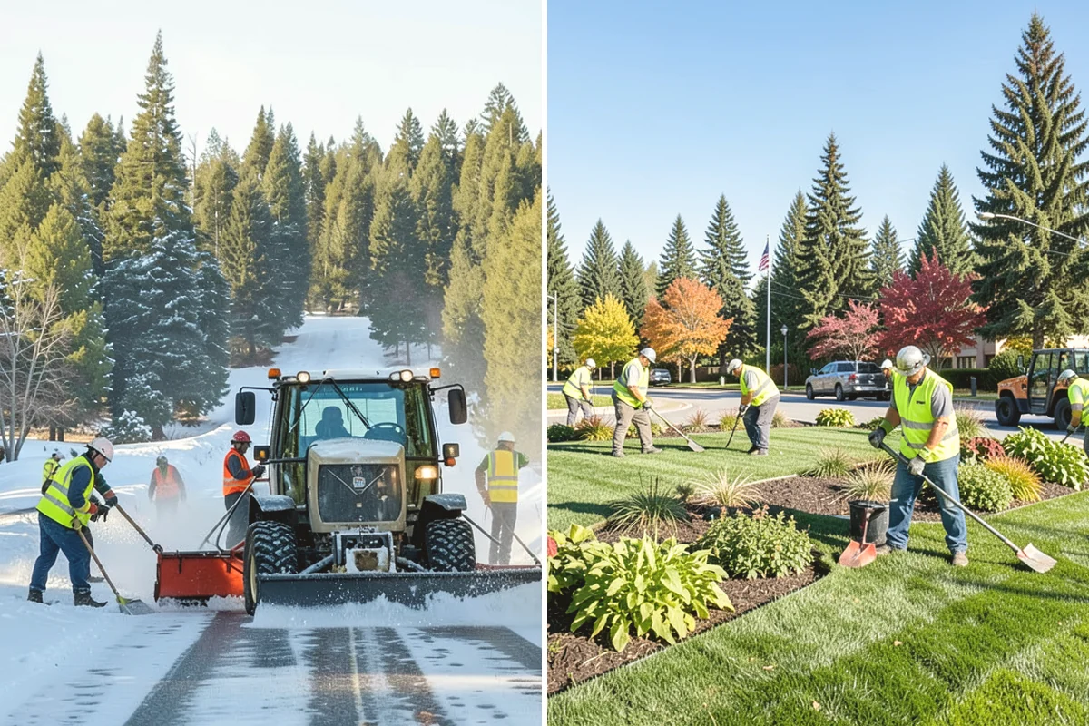 Wood Chipper Services in Anacortes, Skagit County, WA - Stage brush at an accessible collection point
