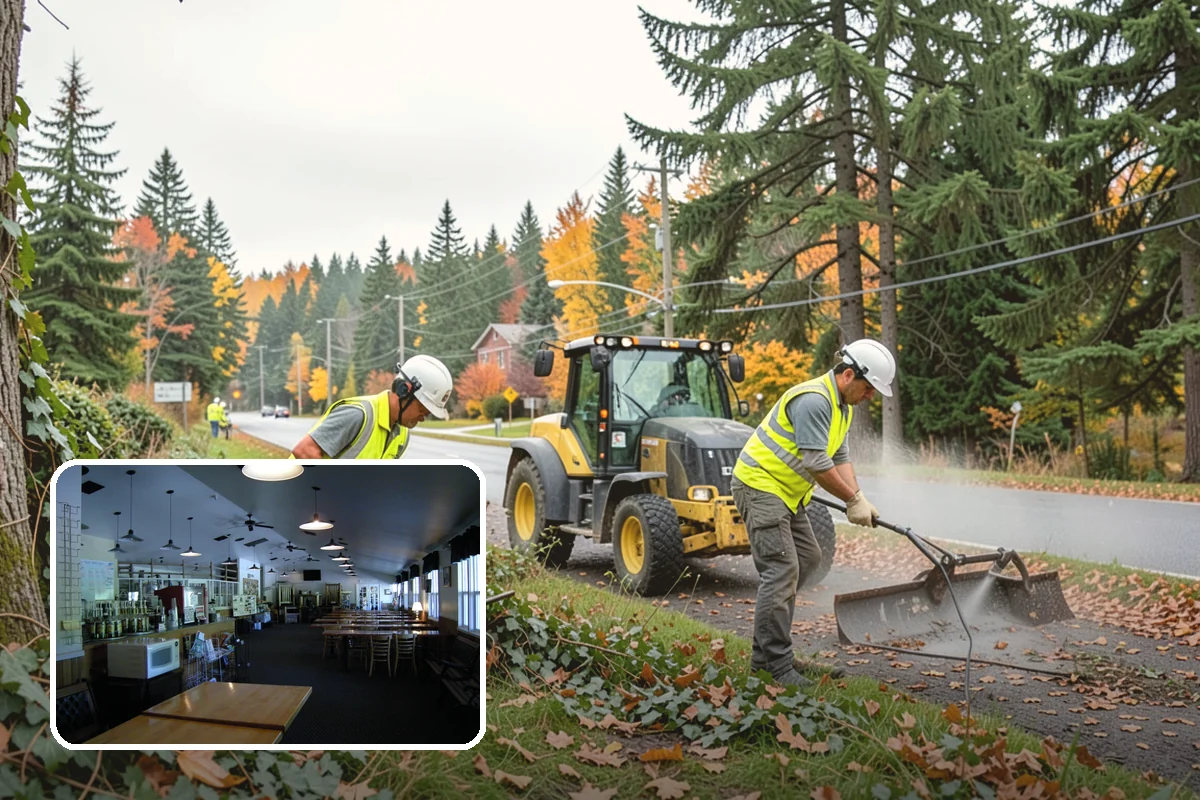 Wood Chipper Services in Black Diamond, King County, WA - On-site volume reduction of brush