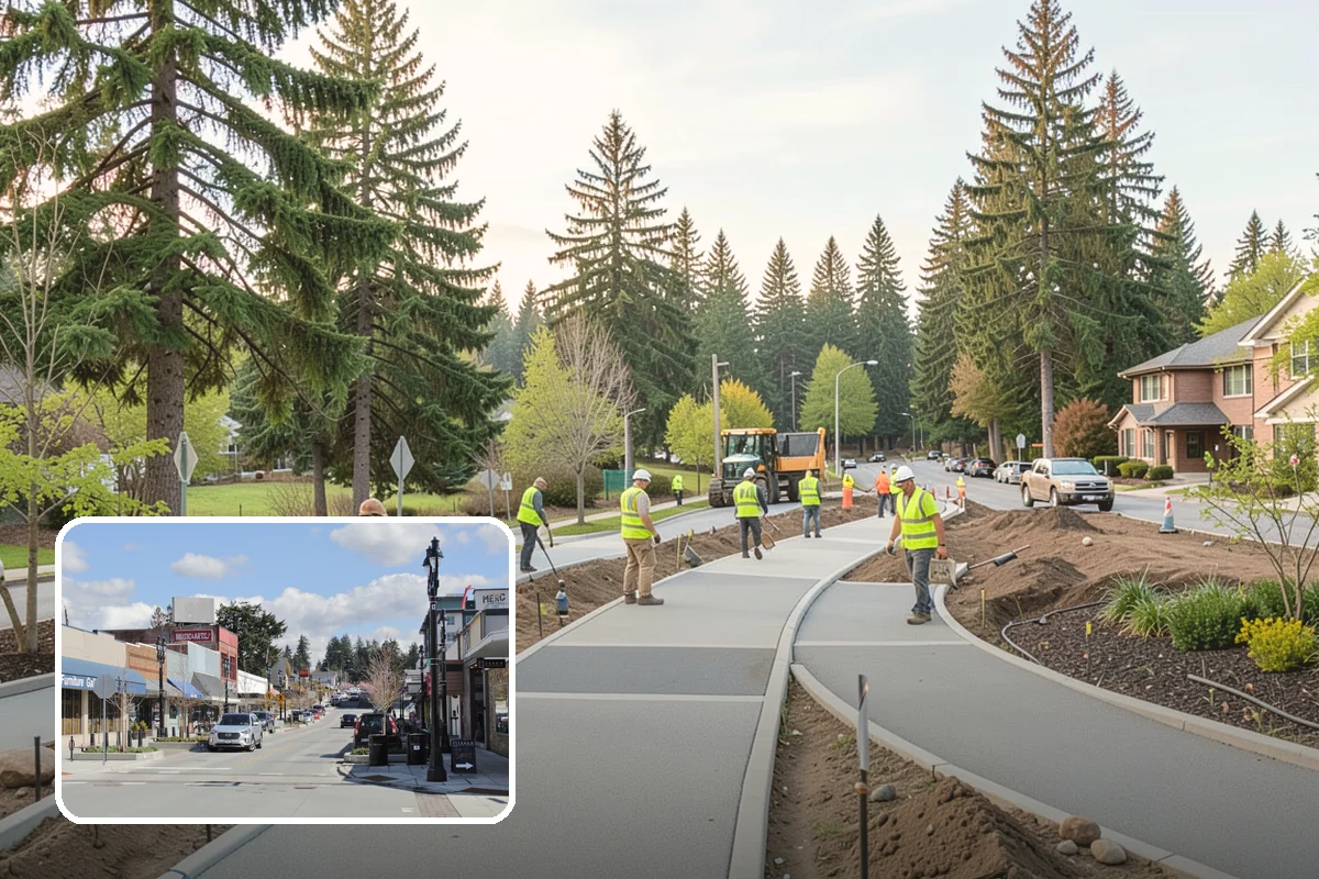 Wood Chipper Services in Bothell, King County, WA - On-site volume reduction of brush
