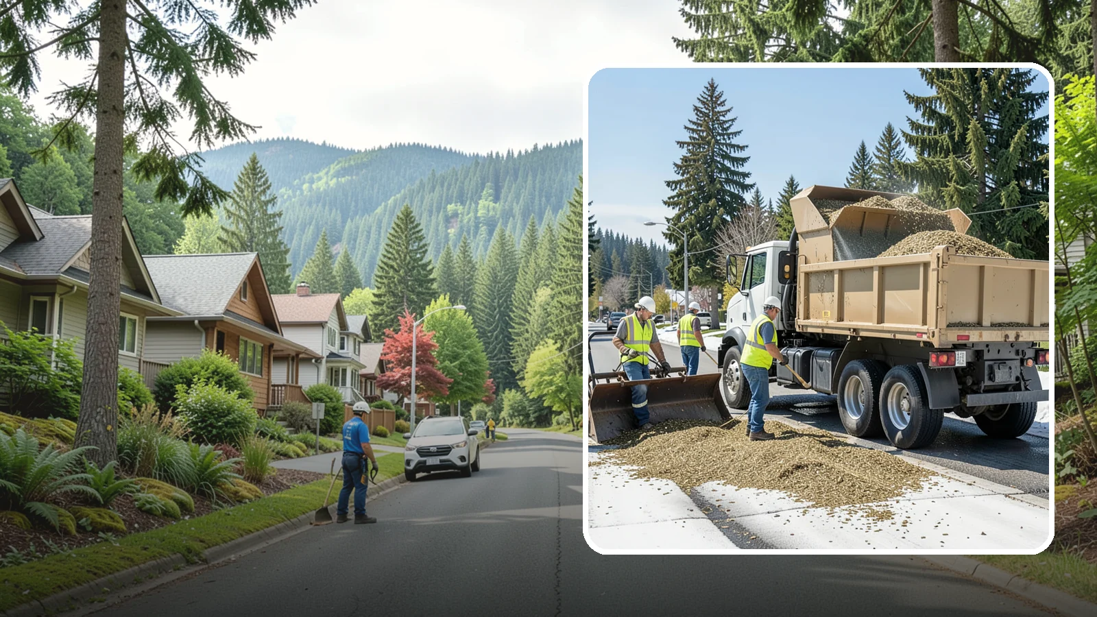 Wood Chipper Services in Darrington, Snohomish County, WA - On-site brush chipping that reduces pruning and storm debris into haulable material.