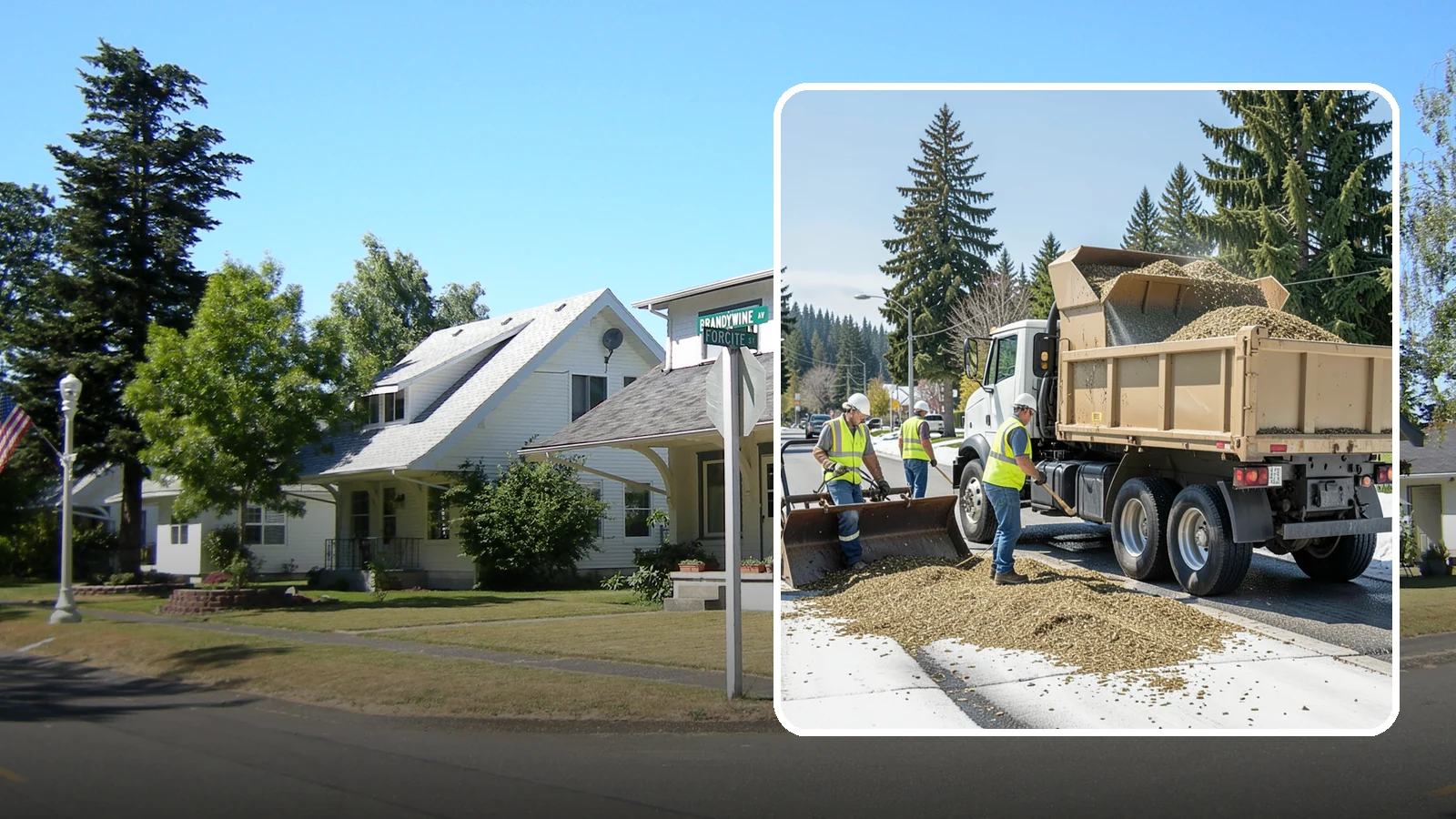 Wood Chipper Services in DuPont, Pierce County, WA - On-site brush chipping that reduces pruning and storm debris into haulable material.