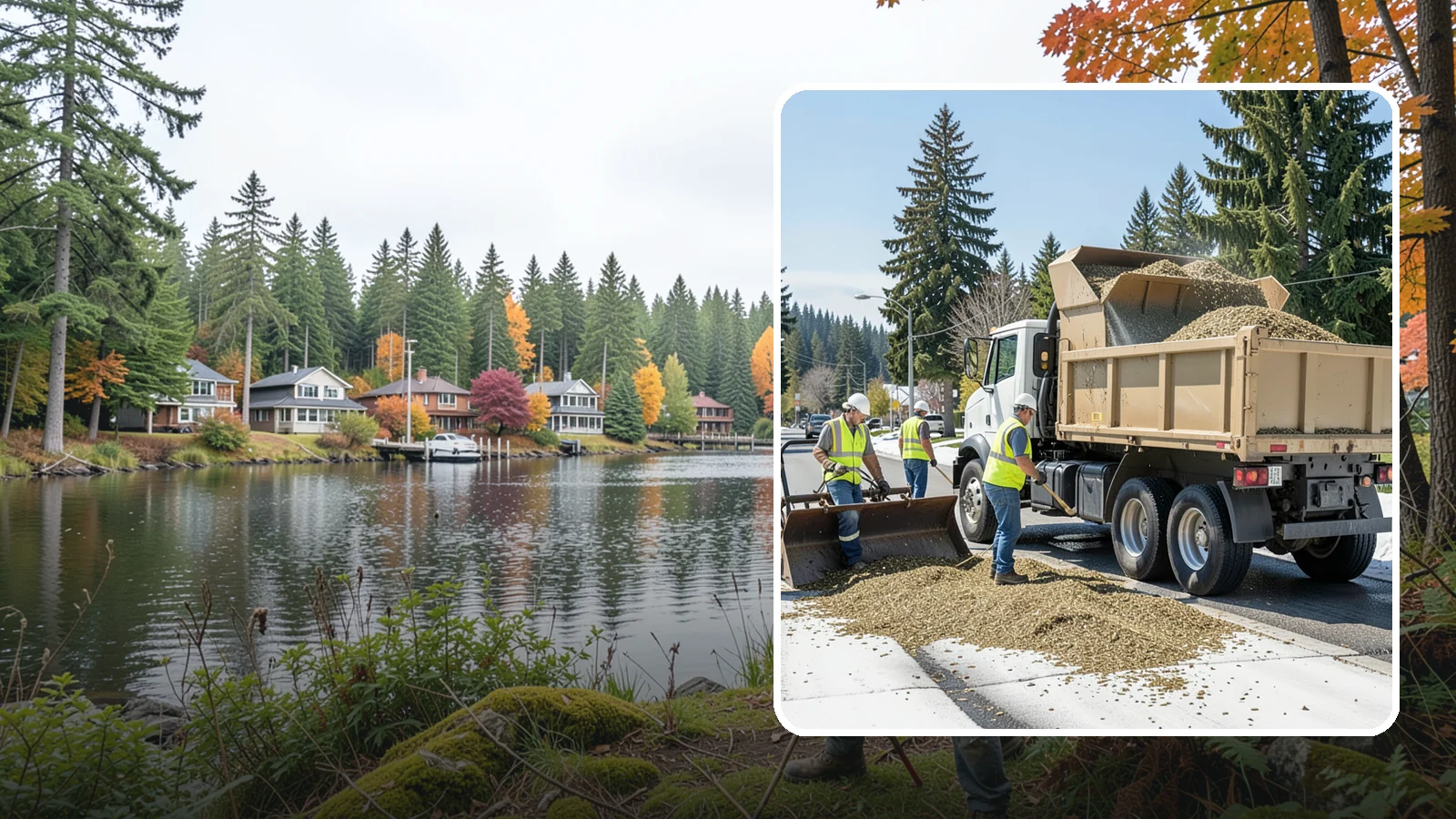 Wood Chipper Services in La Conner, Skagit County, WA - On-site brush chipping that reduces pruning and storm debris into haulable material.