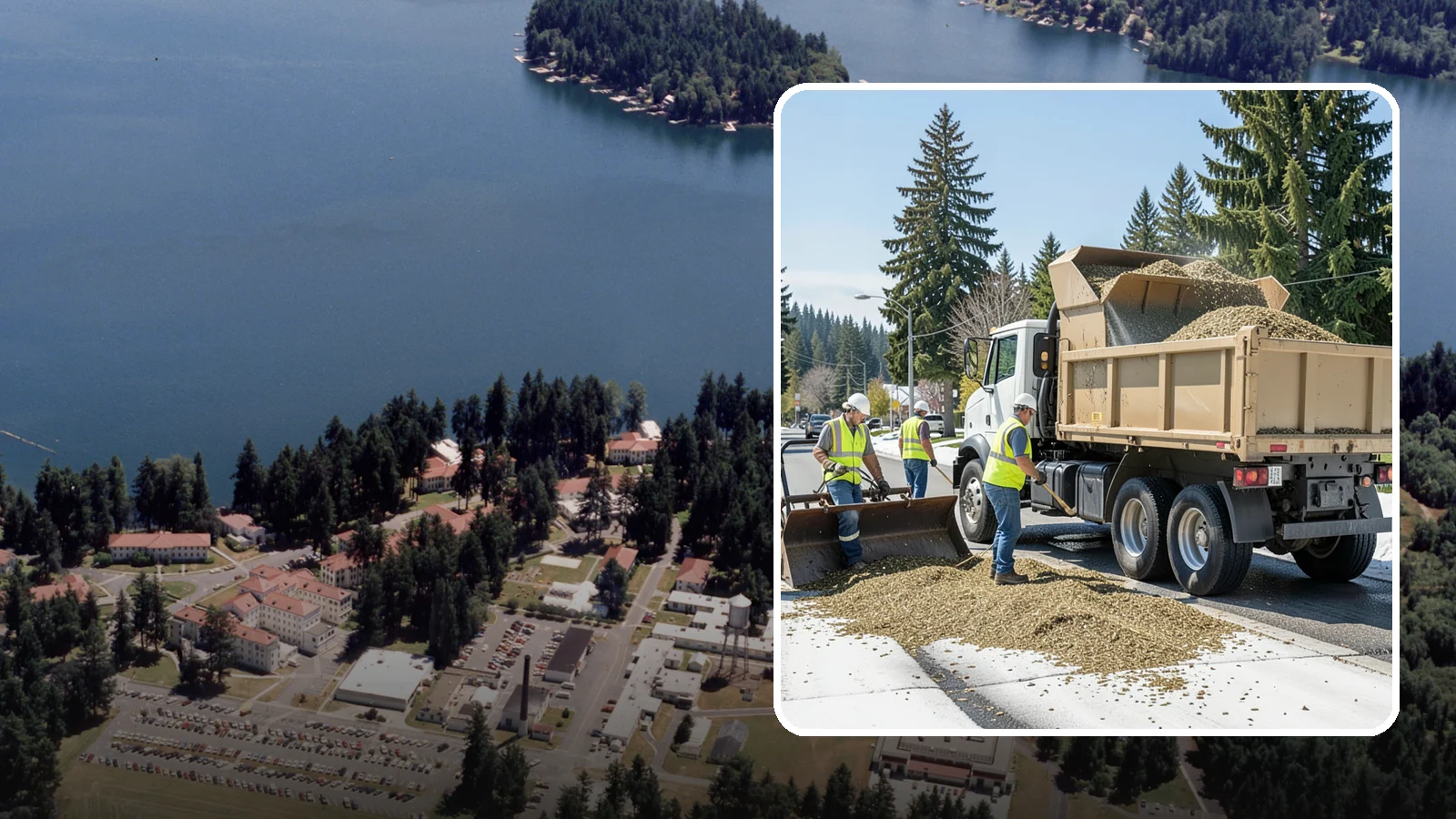 Wood Chipper Services in Lakewood, Pierce County, WA - On-site brush chipping that reduces pruning and storm debris into haulable material.