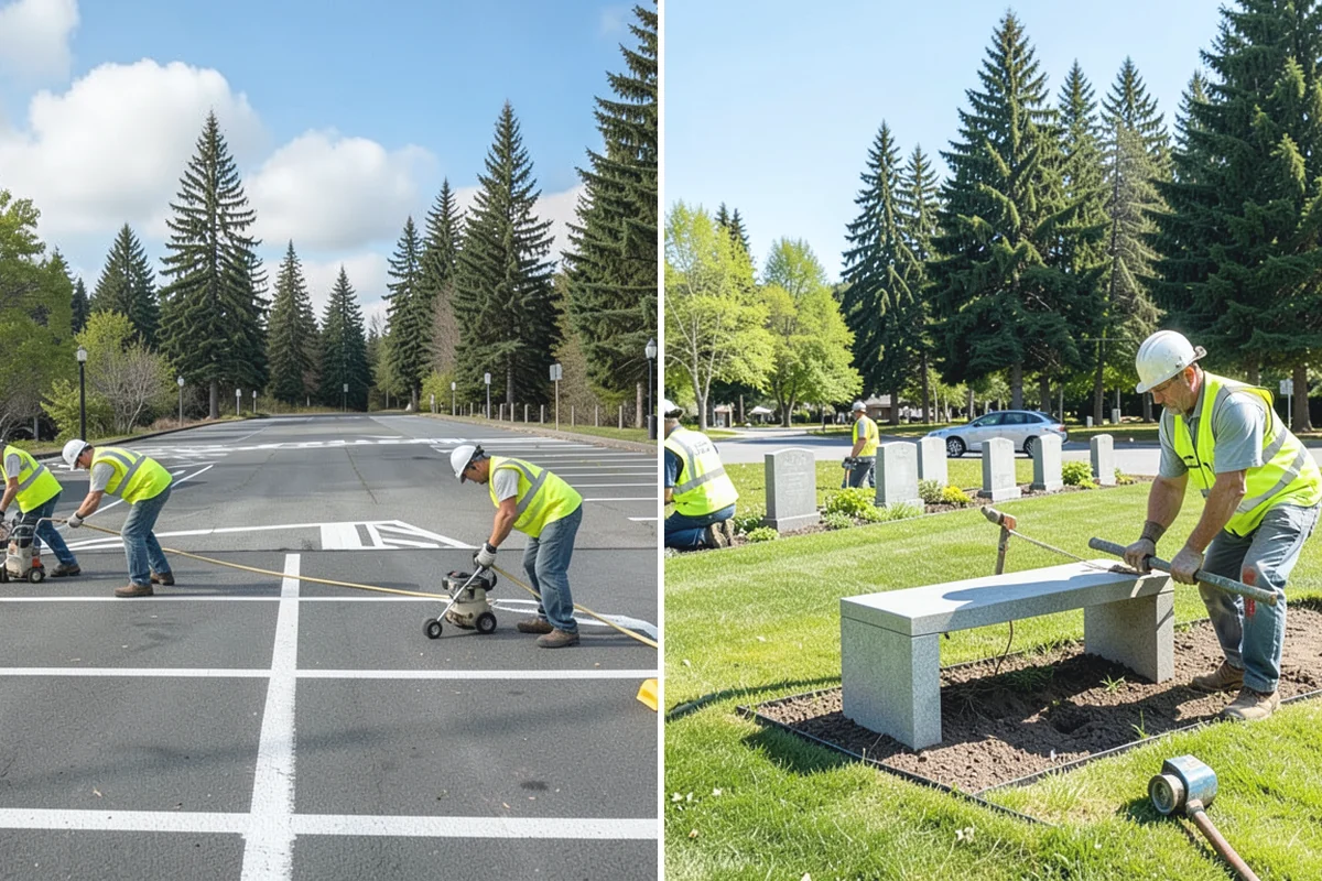 Wood Chipper Services in Medina, King County, WA - Stage brush at an accessible collection point