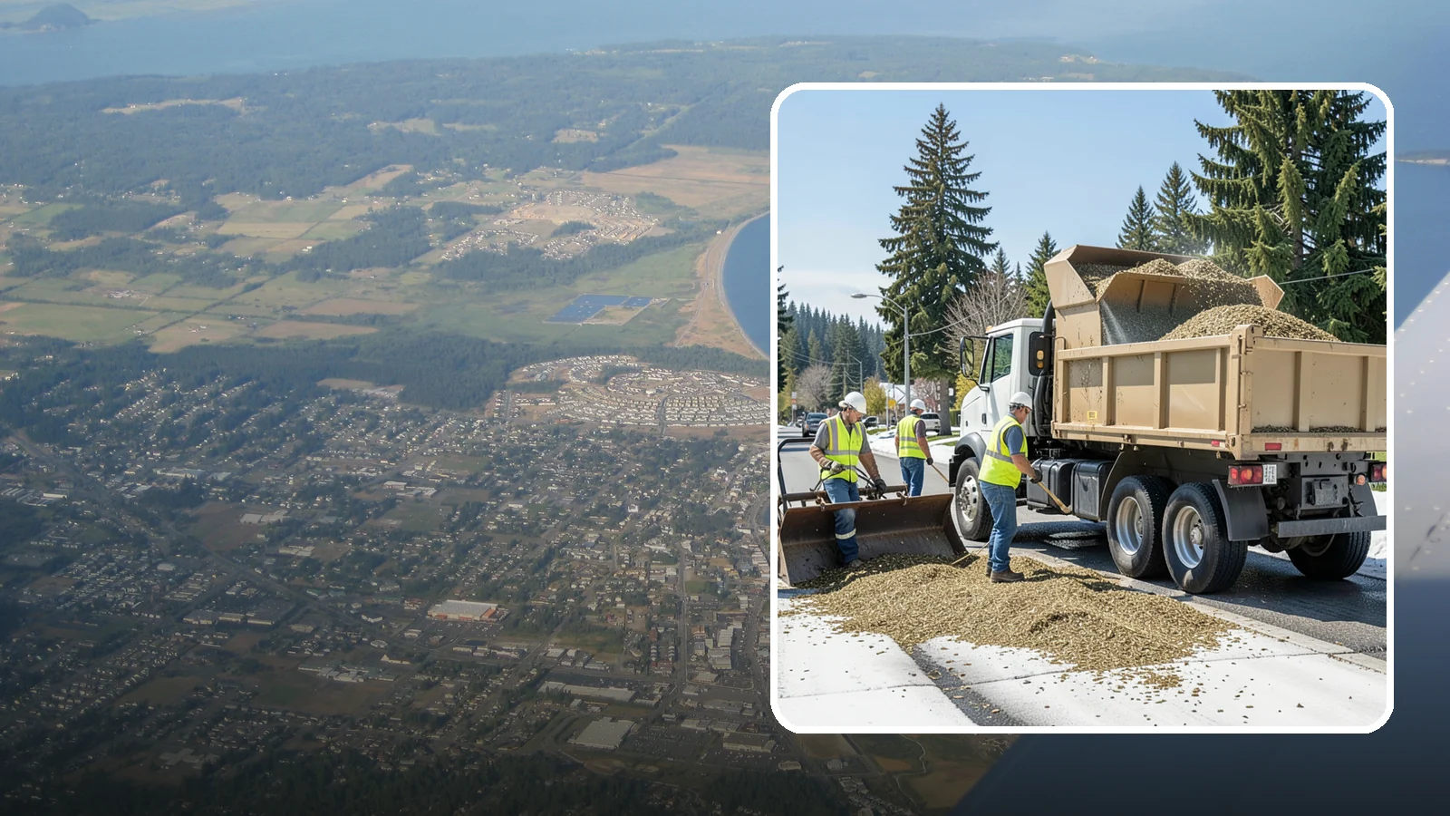 Wood Chipper Services in Oak Harbor, Island County, WA - On-site brush chipping that reduces pruning and storm debris into haulable material.