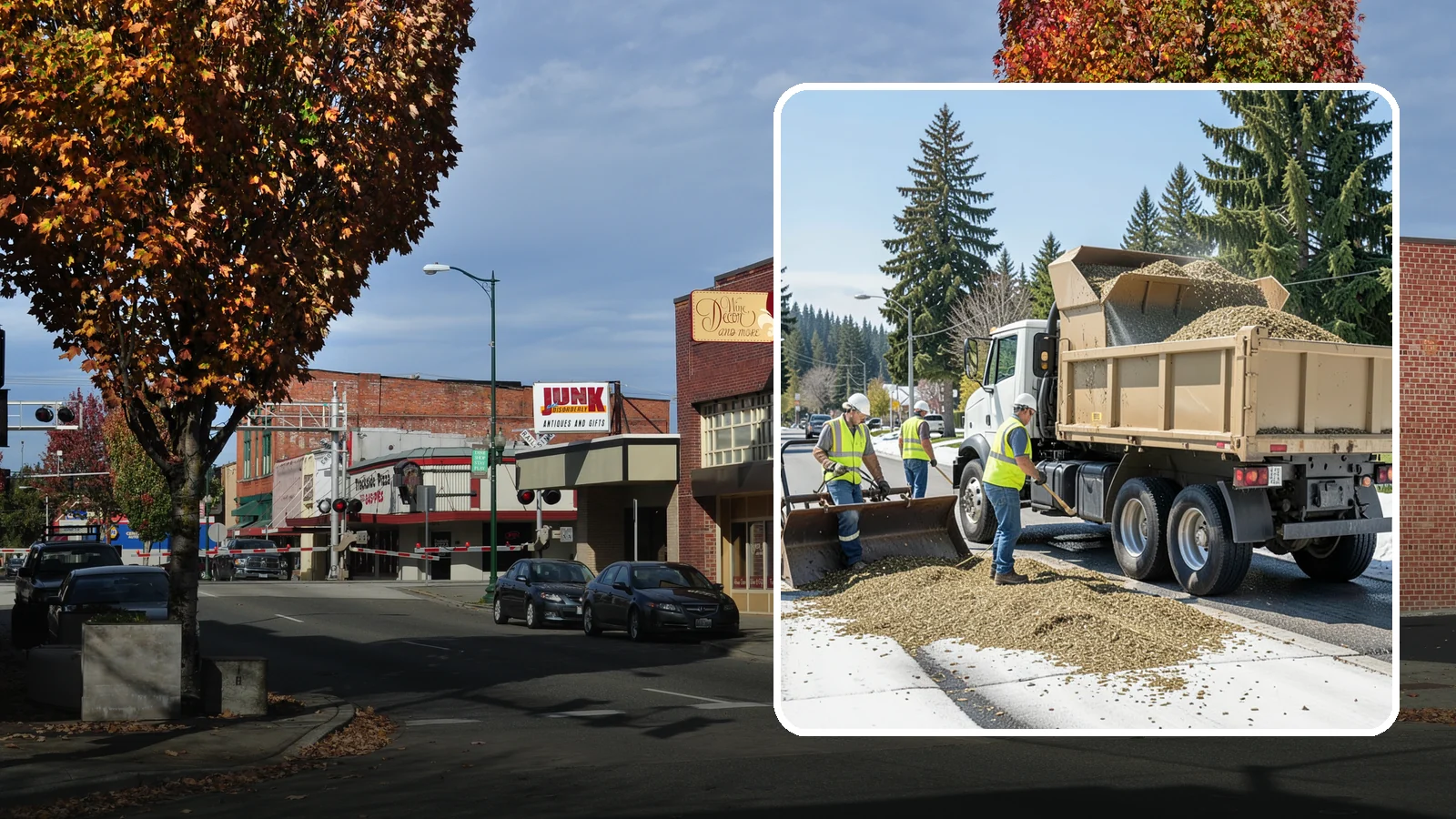 Wood Chipper Services in Puyallup, Pierce County, WA - On-site brush chipping that reduces pruning and storm debris into haulable material.