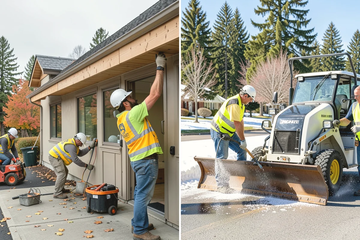 Wood Chipper Services in Ruston, Pierce County, WA - Stage brush at an accessible collection point