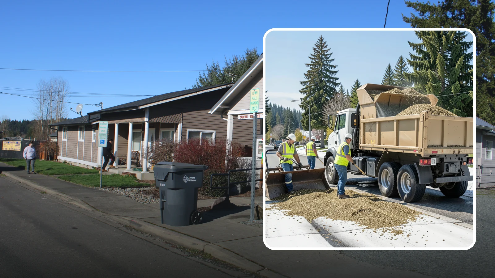 Wood Chipper Services in South Prairie, Pierce County, WA - On-site brush chipping that reduces pruning and storm debris into haulable material.