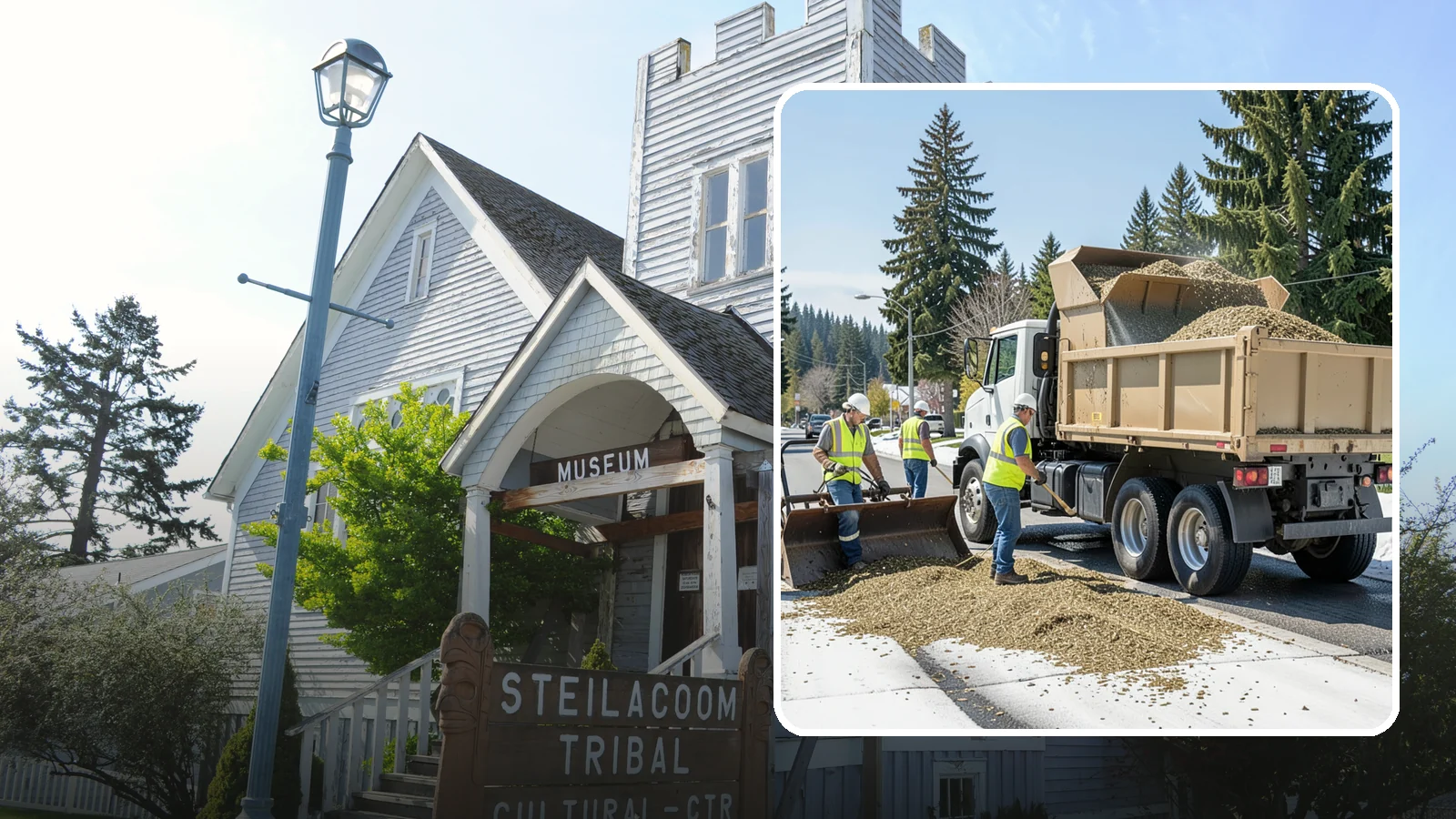 Wood Chipper Services in Steilacoom, Pierce County, WA - On-site brush chipping that reduces pruning and storm debris into haulable material.