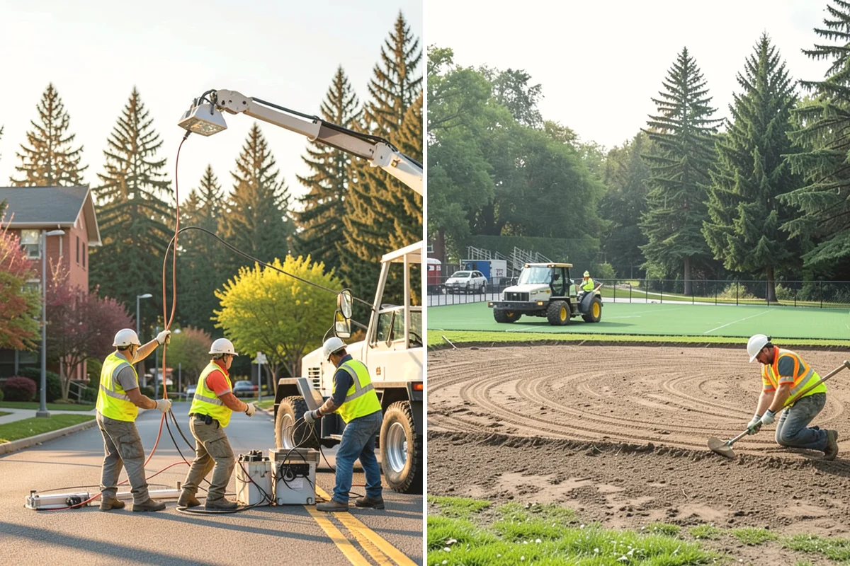 Wood Chipper Services in Tukwila, King County, WA - Stage brush at an accessible collection point