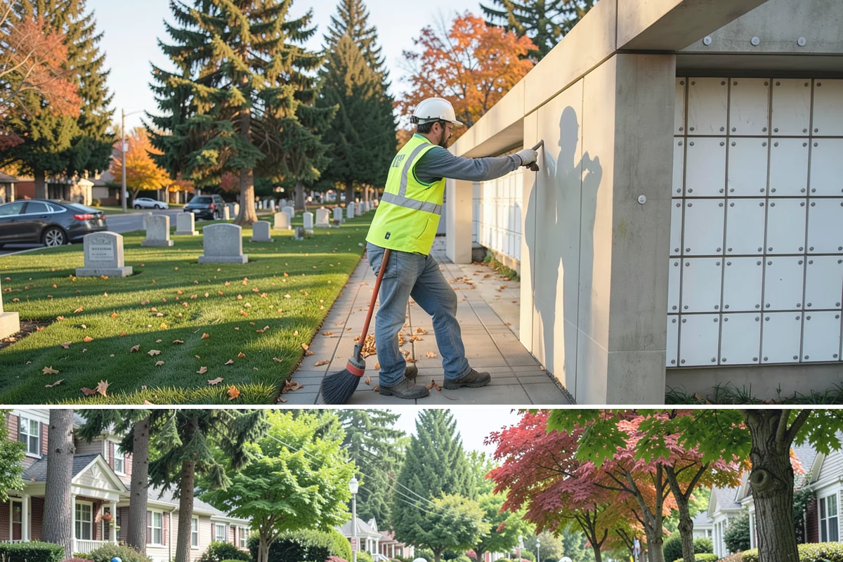 Work Zone Setup in Beaux Arts Village, King County, WA - Setup demand follows the construction season but continues year-round for utility and emergency work.
