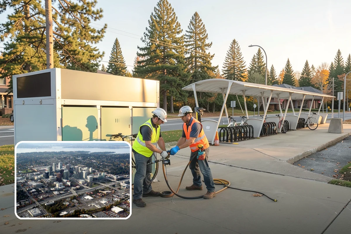 Work Zone Setup in Bellevue, King County, WA - Compliant traffic control plans and devices