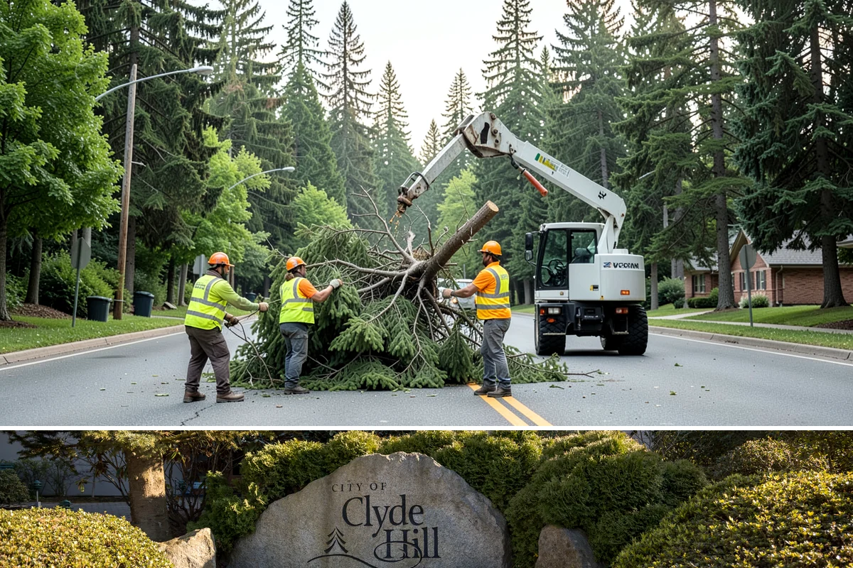 Work Zone Setup in Clyde Hill, King County, WA - Setup demand follows the construction season but continues year-round for utility and emergency work.
