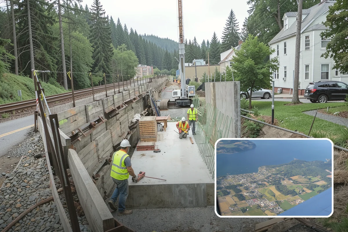 Work Zone Setup in Coupeville, Island County, WA - Compliant traffic control plans and devices