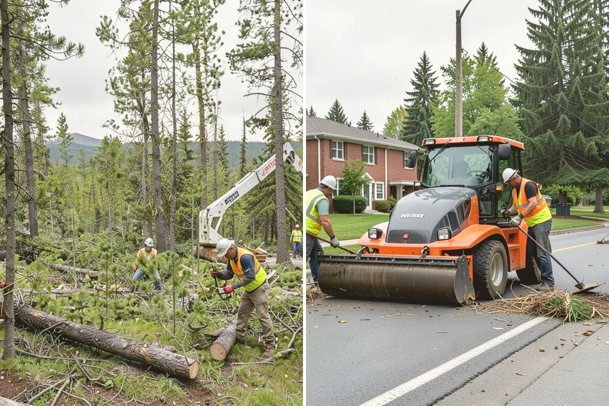 Work Zone Setup in Eatonville, Pierce County, WA - Develop the temporary traffic control plan