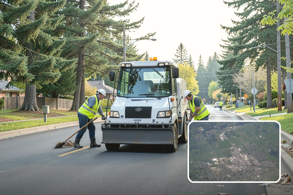 Work Zone Setup in Enumclaw, King County, WA - Compliant traffic control plans and devices