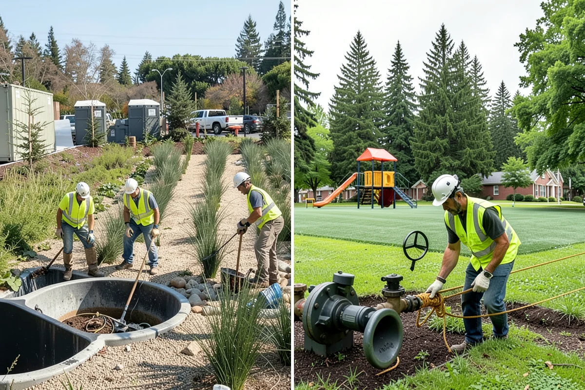Work Zone Setup in Enumclaw, King County, WA - Develop the temporary traffic control plan