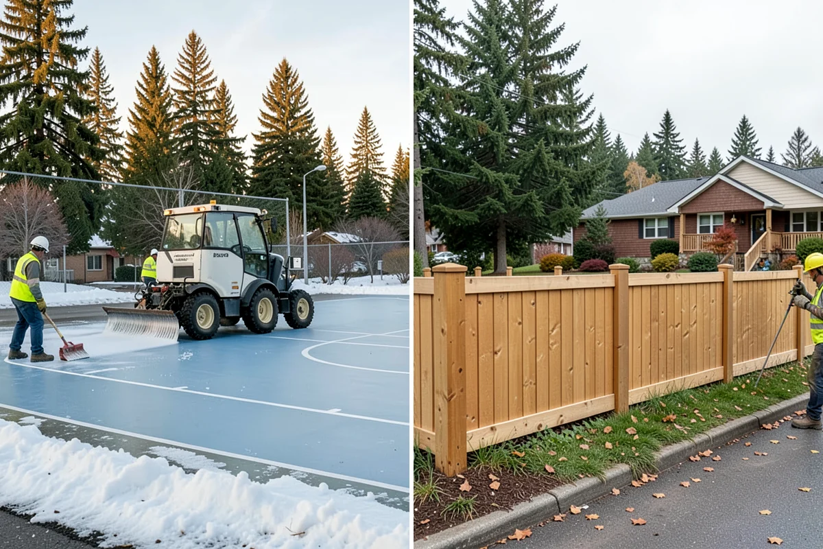 Work Zone Setup in Federal Way, King County, WA - Develop the temporary traffic control plan