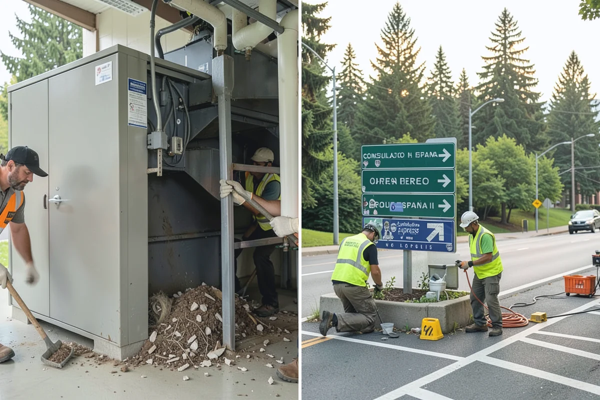 Work Zone Setup in Gold Bar, Snohomish County, WA - Develop the temporary traffic control plan