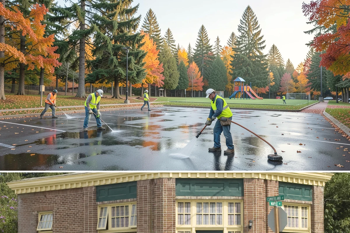 Work Zone Setup in Hamilton, Skagit County, WA - Setup demand follows the construction season but continues year-round for utility and emergency work.