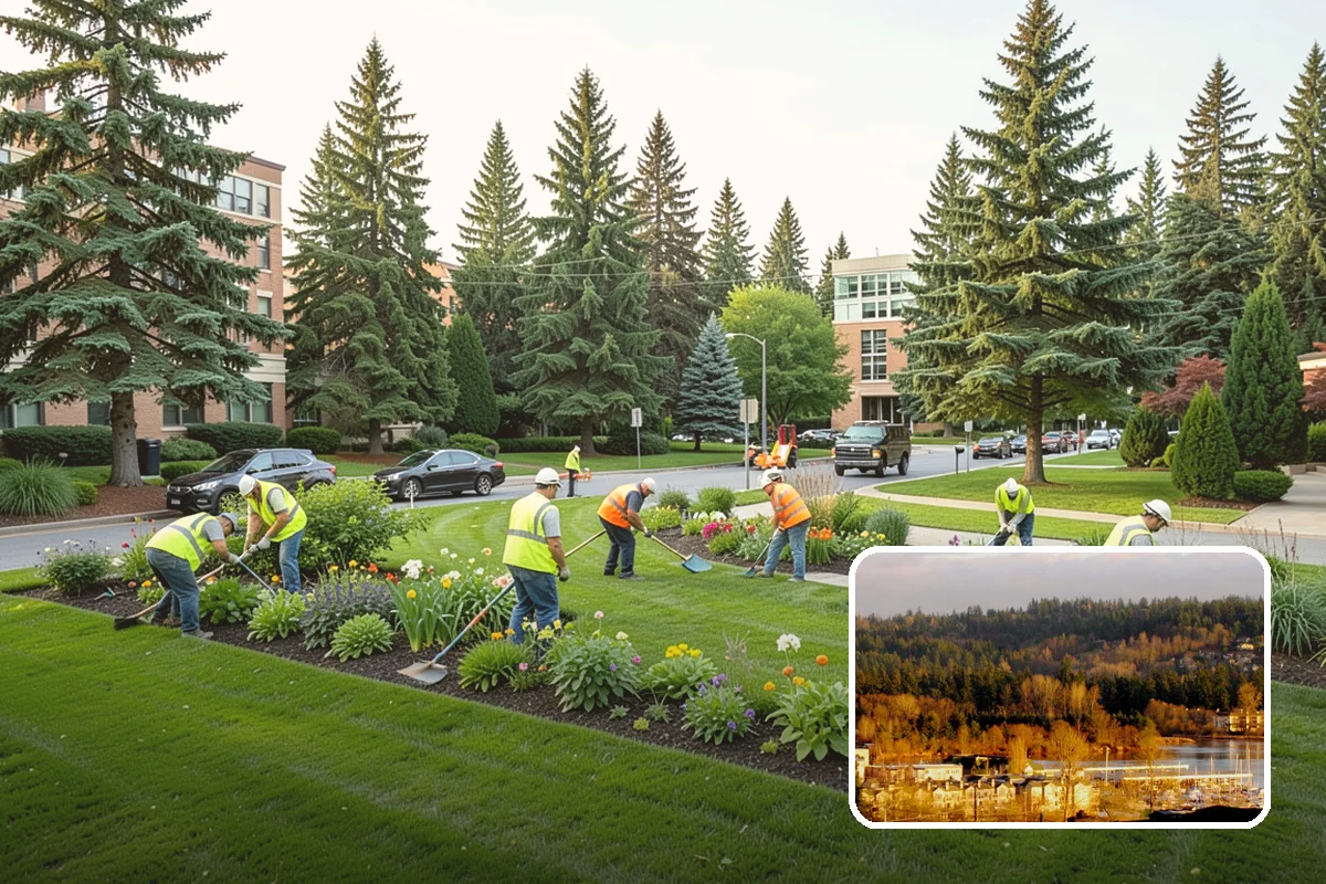Work Zone Setup in Kenmore, King County, WA - Compliant traffic control plans and devices