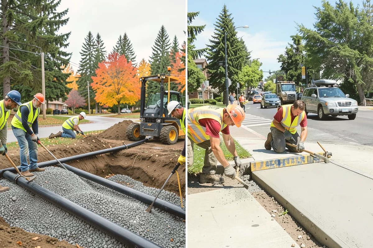 Work Zone Setup in Kent, King County, WA - Develop the temporary traffic control plan