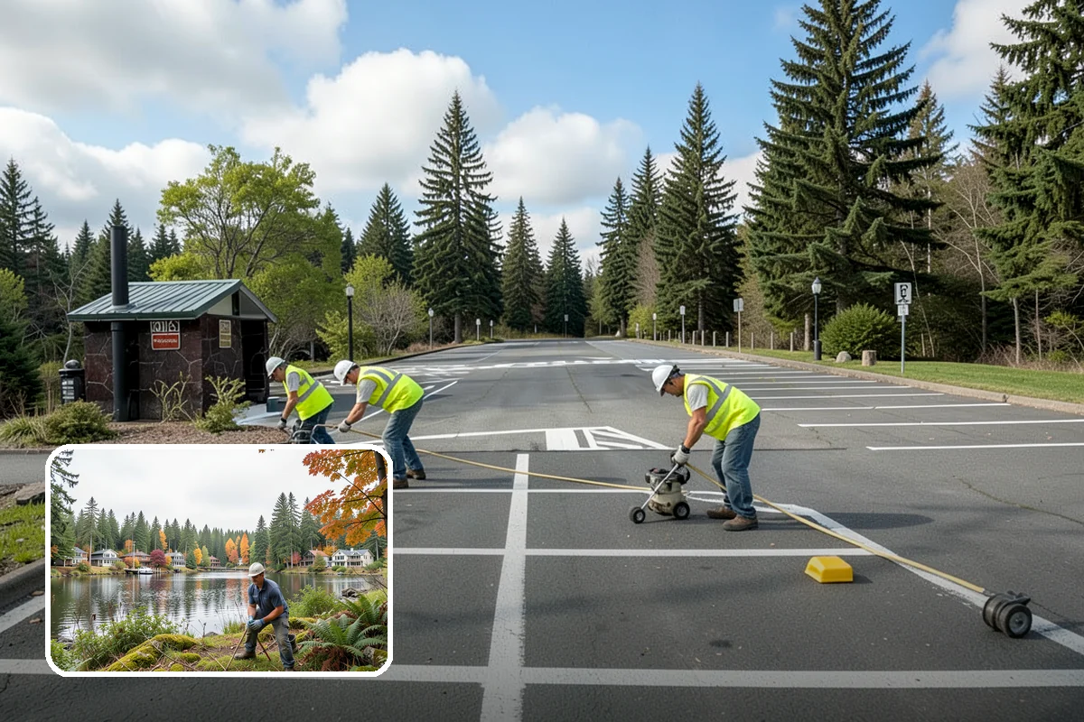 Work Zone Setup in La Conner, Skagit County, WA - Compliant traffic control plans and devices